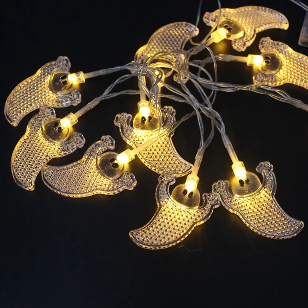 10LED 20LED Волшебная Гирлянда призрак лампа для Хэллоуина рождественской вечеринки
