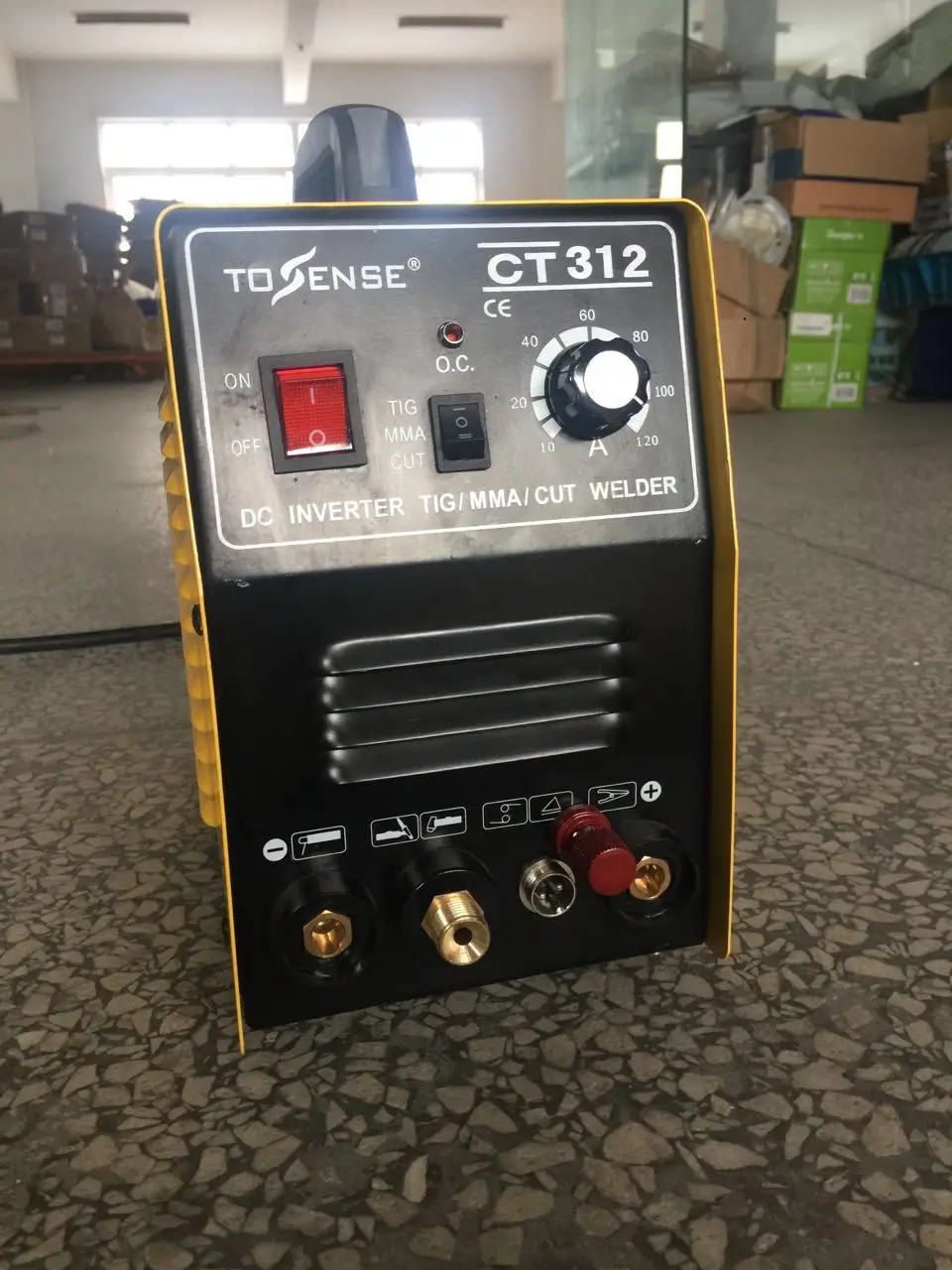 TIG CUT ARC Welding machine CT312 3 in 1 welder with pilot arc CNC 220V/110V