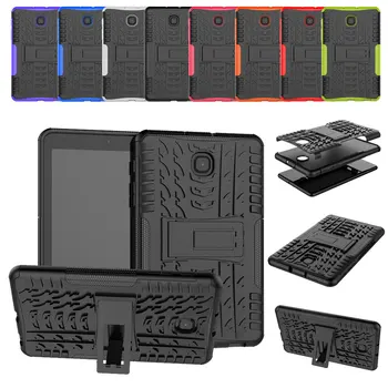 

Shockproof Case For Samsung Galaxy Tab A 2018 T387 SM-T387 8.0 inch Tablet Case TPU Flip Stand Cover Case With Kickstand