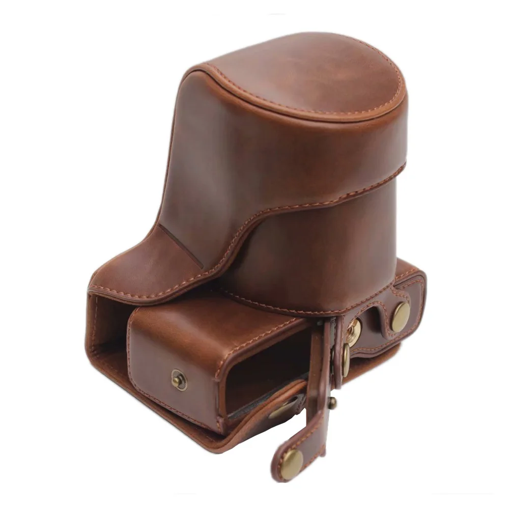 PU Leather Camera Bag Case Cover for Canon EOS M10 M100 (5)