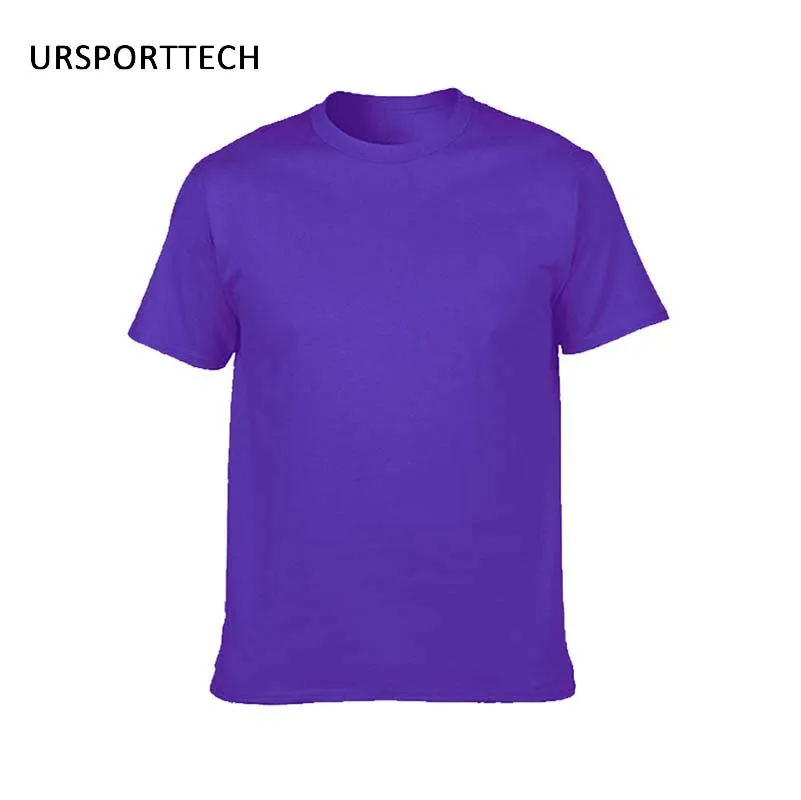 1 PCS Gildan Quality Men's Summer 100% Cotton T-Shirt Men Casual Short Sleeve O-Neck T Shirt Comfortable Solid Tops Tees