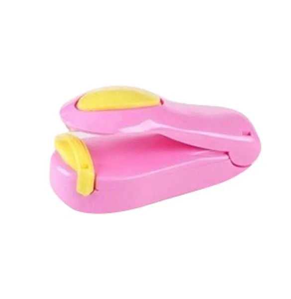 

Durable Portable Mini Heat Sealing Machine Impulse Sealer Seal Packing Plastic Bag TOP Pink