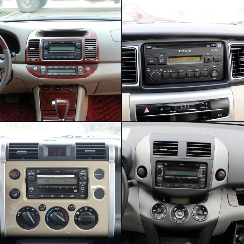 Sale SMARTECH 2Din Android 7.1 Octa Core 2GB RAM 32GB ROM Car DVD Radio GPS navigation For Toyota Corolla Hilux Camry Prado Autoradio 4