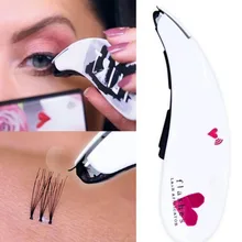Eyelashes Stapler False Eyelash Natural Contains 45 Clusters of eyelashes Curl Eyelash Extensions Tools