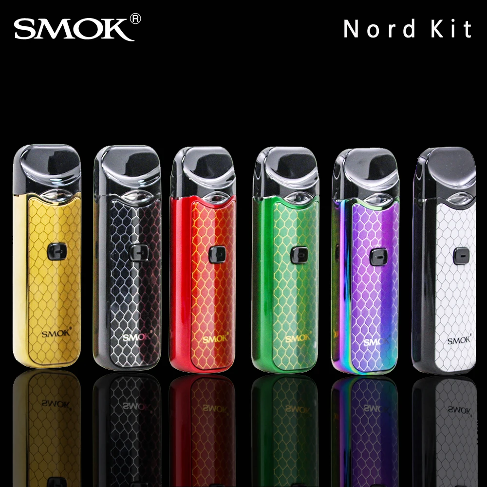 Buy NEW! Original SMOK Nord Kit Button triggered Pod Anti Leaking Mini Vape Pen