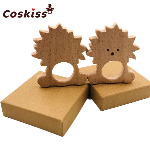 Aliexpress Com Buy Organic Baby Teether Wooden Cute Lion Teether