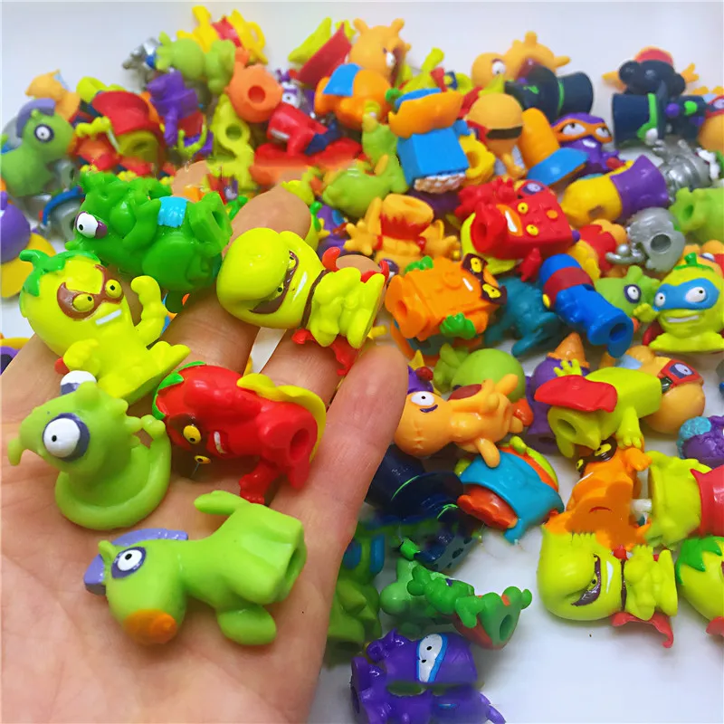 

20/30/50 Pcs 3CM Trash Dolls Toys Rubber Anime Action Figure Garbage Cartoon Doll Figure Kids Gift Collection Toys for Children