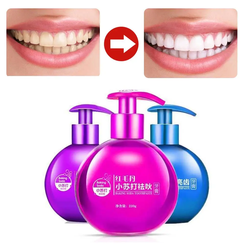 

New Teeth Whitening Stain Removal Whitening Toothpaste Fight Bleeding Gums Toothpaste Blanqueamiento dental
