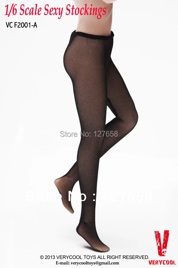 

Estartek Verycool 1/6 Sexy VCF2001-A/B/C women's stockings for 12inch PHICEN HOTSTUFF OE LOVERLYDOLL action figure DIY
