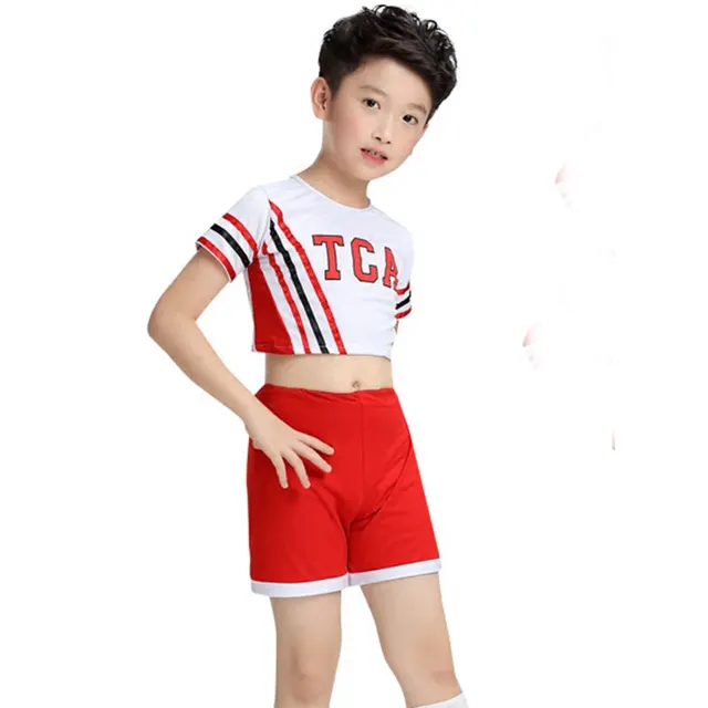 Buy Boy Cheerleaders Suit For Boys Cheer Team Uniforms