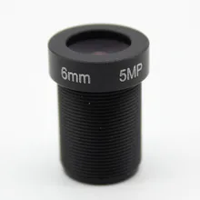 1/2. " HD 5MP 6 мм Фиксированная Ирис M12 камера MTV IR плата cctv объектив 70 градусов для безопасности IP камера