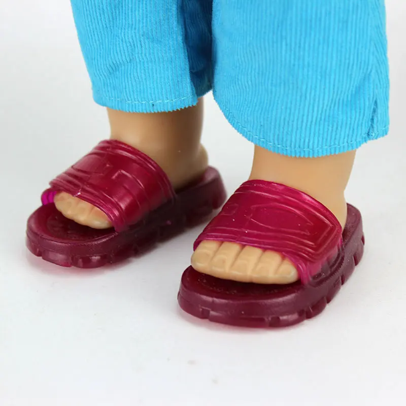 

Fashion red sandals shoes for 18" inch american girl doll for baby gift