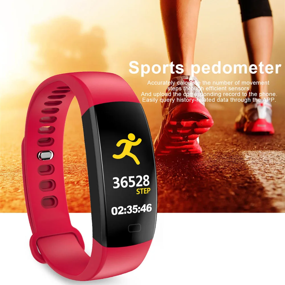 LEMFO Fotness tracker wristband heart rate monitor braclet smart band8