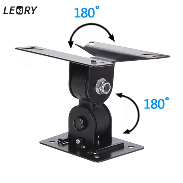 LEORY New Arrival TV PC Monitor Wall Mount Durable Swivel 14 to 24 Flat Panel TV Monitor LCD Wall Mount Bracket Adjustable Angle