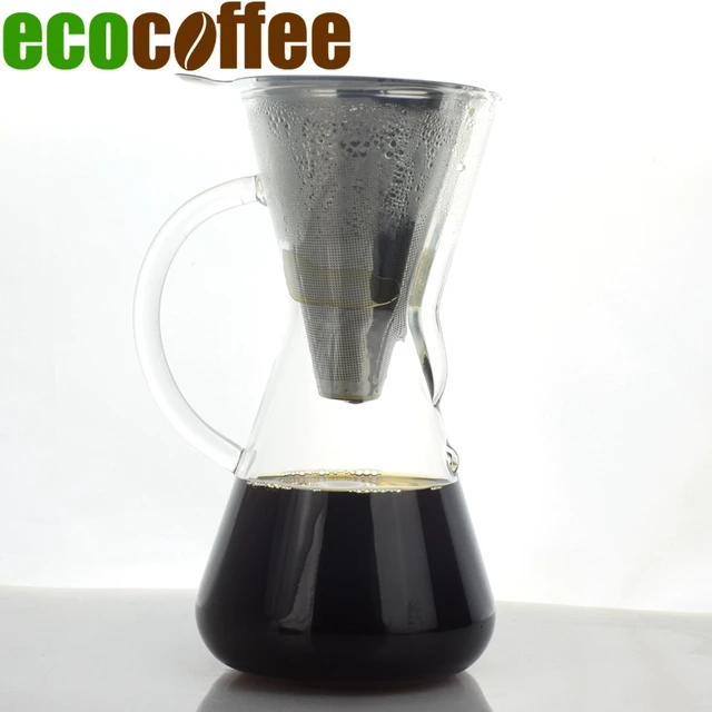 Best Offers 2018 New Heat Resistant Glass Coffee Brewer Pot Hot Brewering Maker 3Cups 6Cups with Handle 304 Stainless Steel Reusable Filter Best Offers 2018 New Heat Resistant Glass Coffee Brewer Pot Hot Brewering Maker 3Cups 6Cups with Handle 304 Stainless Steel Reusable Filter