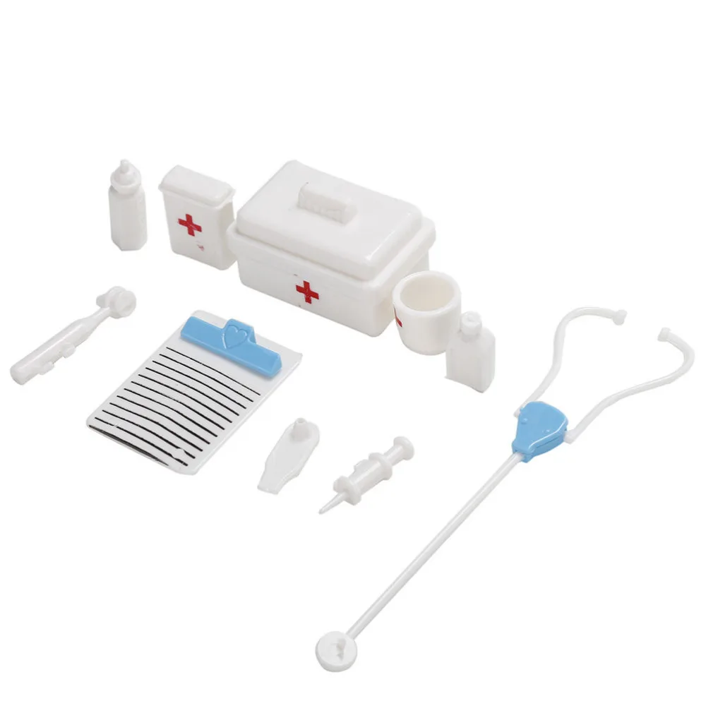 One Set Doll Accessories Toy medical kit for Barbie Doll Pet Toys doll