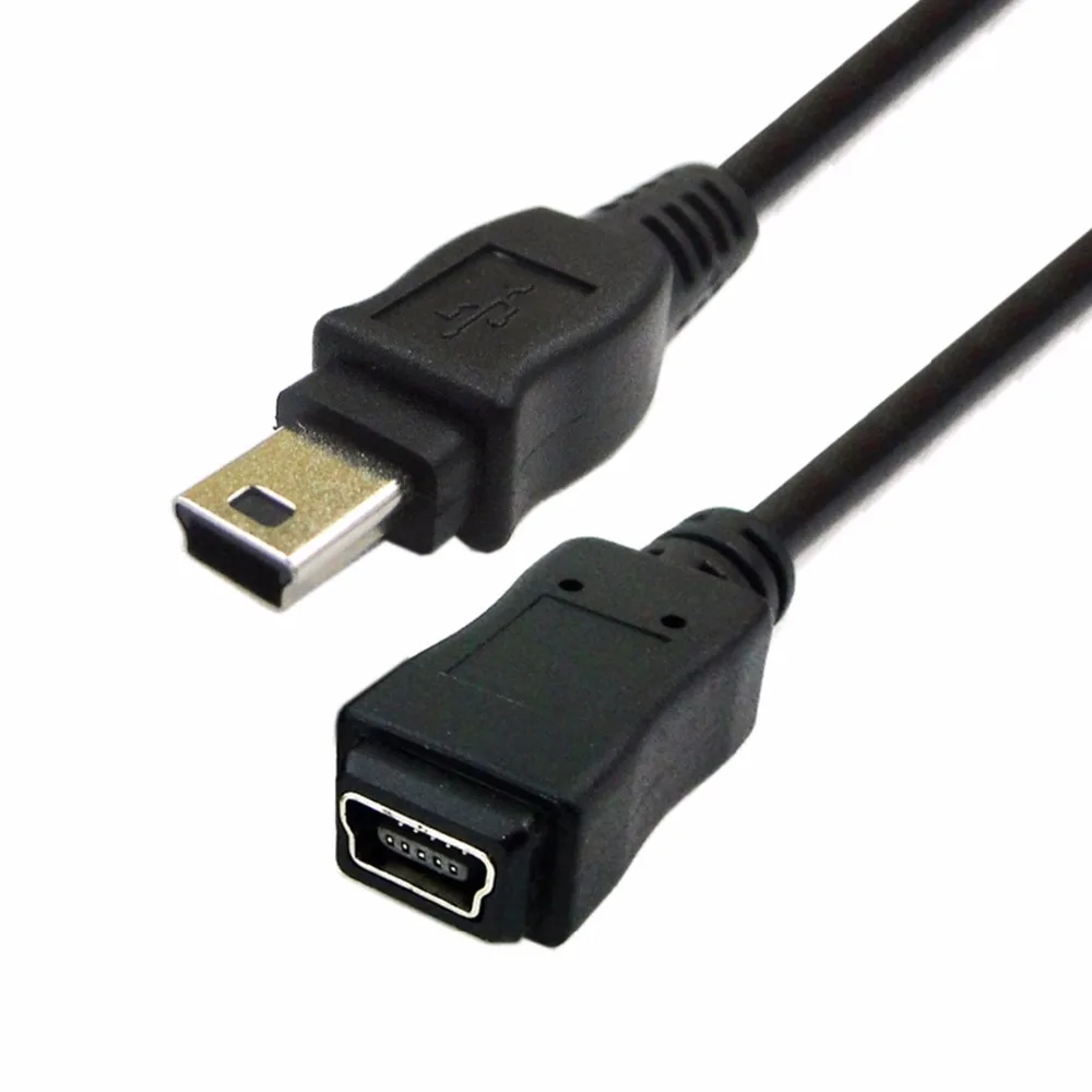 Мини-usb B typ 5Pin папа-мама удлинитель 0,5 м