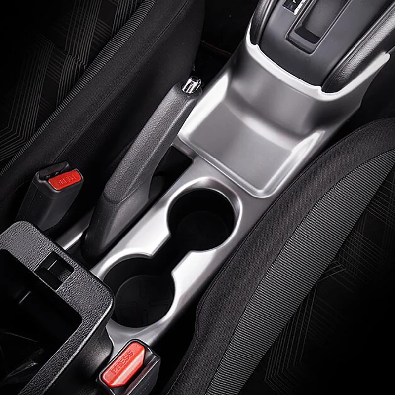Abs Chrome Matte Water Cup Holder Gear Box Panel Cover Trim For Nissan