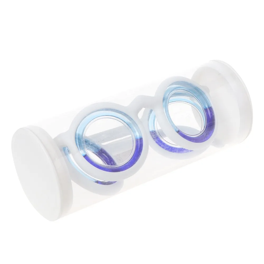 

1Pc Unisex Adult Child Anti-Motion Sickness Glasses Blue Liquid Lens-Free Removable Flexible Frame Folding Portable Sports Glass