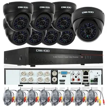 OWSOO 960 H 8CH DVR 800TVL безопасности Камера Системы P2P видеорегистратор записывающий комплект 8 шт. инфракрасное, ИК купольные CCTV Камера США