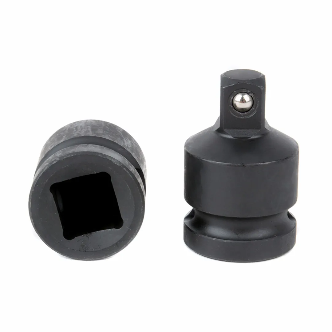Mayitr 2PCS 1/2 to 3/8 Pneumatic Sleeve Adapter Head Adapter Socket Reducer Air Impact Wrench Adapter Hand Tools Set