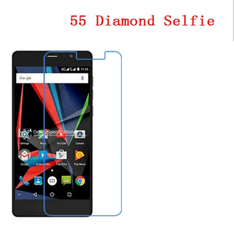 3 шт. в упаковке) для Archos 50E Helium 9H превосходное твердое и безопасное защитное стекло из оргстекла