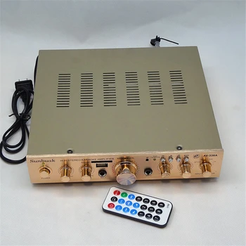 

5 channel power amplifier home power amplifier karaoke amplifier power digital high power with card USB audio amplifier 220V