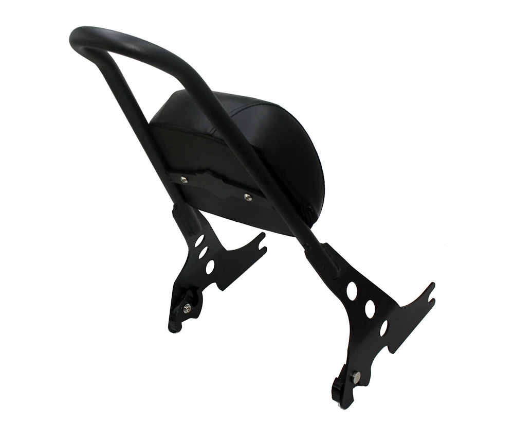 Черный спинка Сисси Бар подушка для Harley-Davidson XL883/XL1200/48 2004