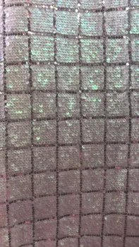 

Sophia-12.333 fashionable sequins tulle embroidery french net lace fabric for party dress