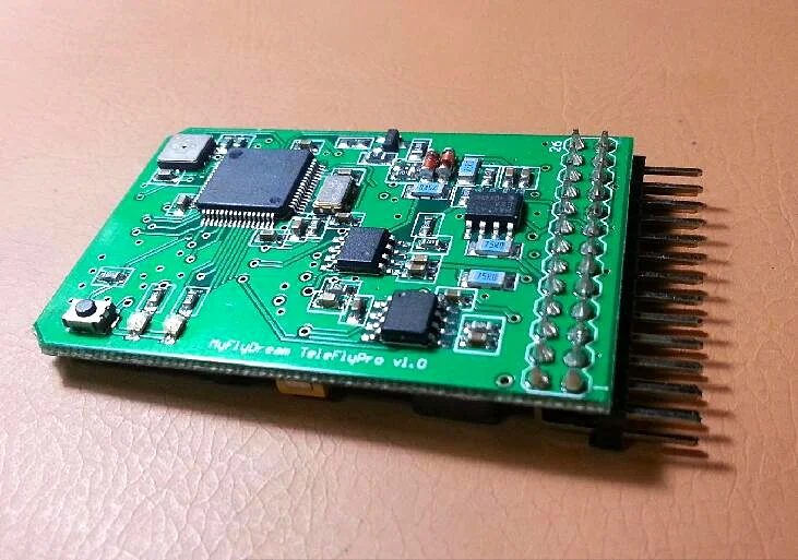 

Telefly Pro OSD multi-axis video overlay system MFD AAT Airborne Tracking Module