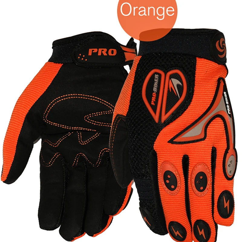 PRO-BIKER Full Finger Motocross Gloves Guantes Motocicleta Luvas De Moto Summer Winter Off Road ATV Motorcycle Glove CE-06