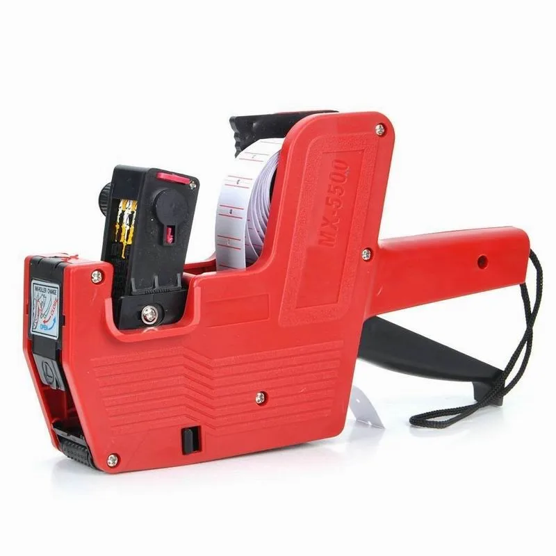 Высокое качество 1 шт. Новая цена этикетка 8 цифр пистолет MX 5500|gun label|gun pricegun gun |