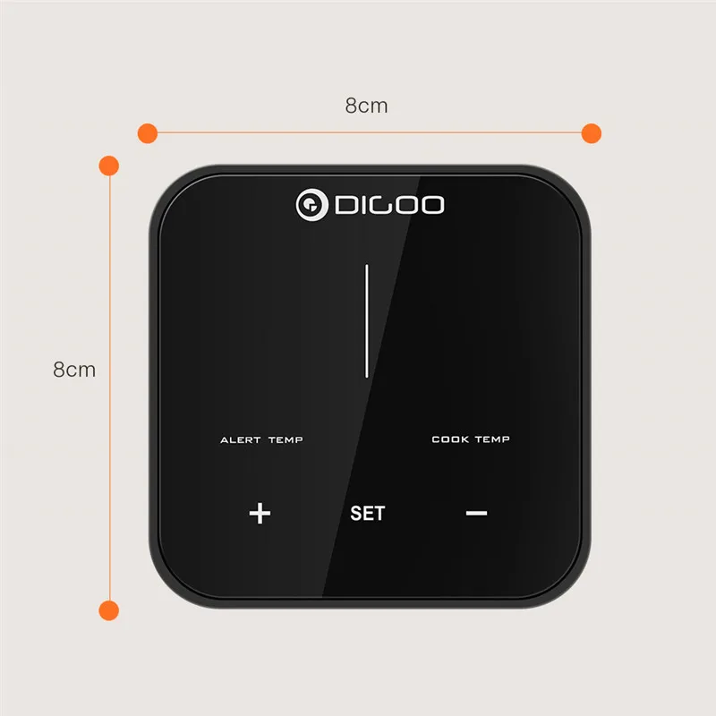 Digoo DG FT2303 трехканальный умный термометр для барбекю кухонный Кухонный