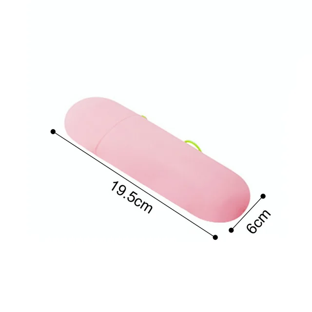 IVYSHION 1PC Portable ToothBrush Storage Box Travel Camping Toothbrush Case Cover Safety Health Bathroom Storage Organizer Box tanie i dobre opinie Nowoczesne Błyszczący Przyjazne dla środowiska Portable toothbrush box Prostokąt Pudełka do przechowywania pojemniki IVYSHION 1PC Portable ToothBrush Storage Box Travel Camping Toothbrush Case Cover Safety Health Bathroom Storage Organizer Box tanie i dobre opinie Nowoczesne Błyszczący Przyjazne dla środowiska Portable toothbrush box Prostokąt Pudełka do przechowywania pojemniki