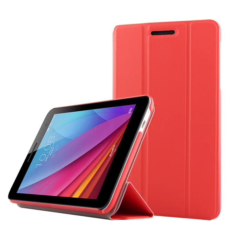 

For Huawei Mediapad T1 7.0 T1-701 / T1-701U / T1-701W T2 7.0 BGO-DL09 BGO-L03 Smart Thin Leather PU Tablet PC Case Cover