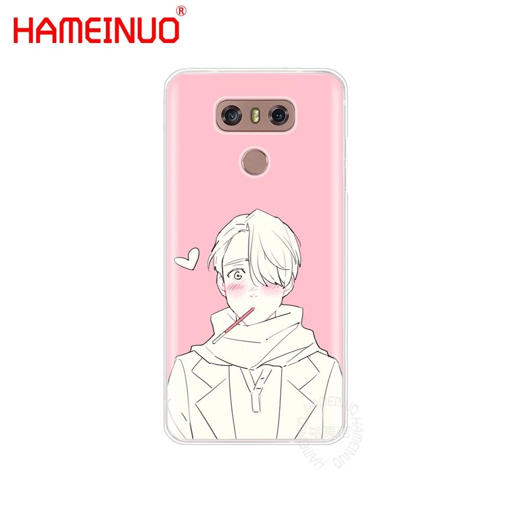 HAMEINUO yuri on ice history maker чехол для телефона LG G6 MINI G5 K10 M250N M250 2017 2016 X POWER 2|Бамперы| |