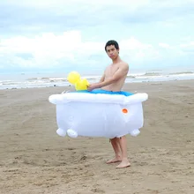 Bathtub Inflatable Costume Party Cosplay Halloween Costumes For Men Women Mascot Costumes Jumpsuit Anime Funny Dress pikaalafan giant inflatable toy christmas bar party costumes riding elk inflatable performance costumes puppet stage costumes