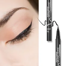 1 шт. водостойкая жидкая подводка для глаз, быстросохнущая, устойчивая к поту, Водостойкая Подводка для глаз OA66