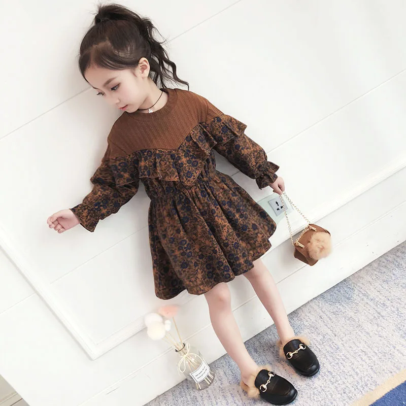 2 years old baby toddler jurk meisje winter dress princess long sleeve ...