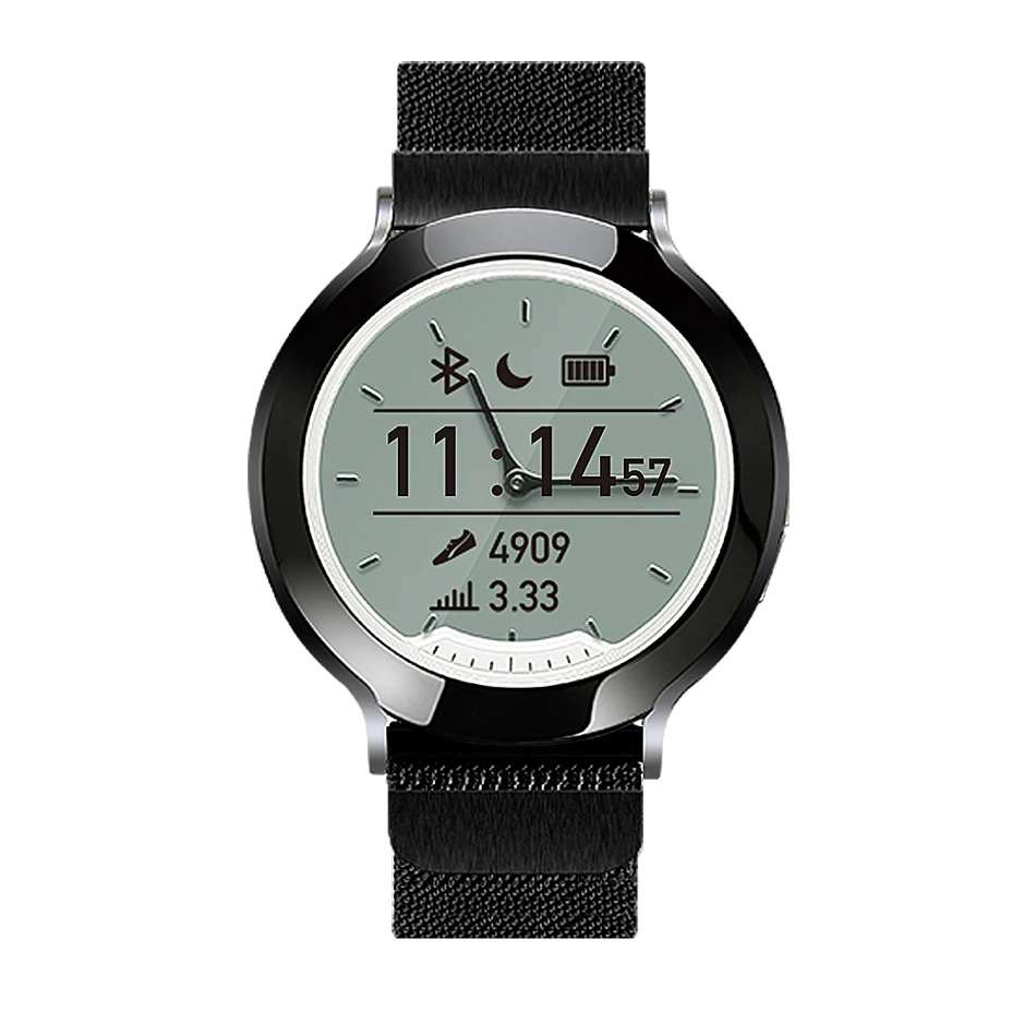 

M6 Smart Watch Traditional Steel Wrist Watch Real Time Heart Rate tracker Monitor Pedometer Sleep Tracker Fitness sportwatch