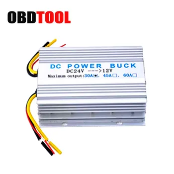 

New 24V to 12V Auto Converter Transformer Buck with Radiating Fan Car Inverter Power Supply Car Transformer 15A / 20A / 30A