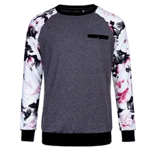 Brand Fashion Designers Shirts Men Floral Shirts Long Sleeve Print Shirt Long Sleeve Tops Print Stitching Casual Slim Fit Tops