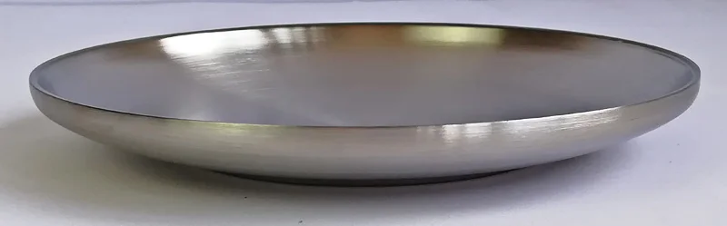 Обеденная тарелка 304 нержавеющая сталь столовая посуда 8 дюймов круглая тарелка экологически безопасные столовые приборы Бытовая Фруктовая тарелка для орехов