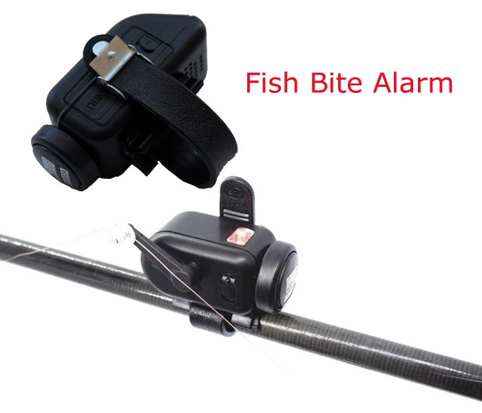 

2Pcs/Lot Newest Volume and Sensitivity Adjustable Fish Bite Alarm Fishing Bait Alertor Fishing Rod Signal Device
