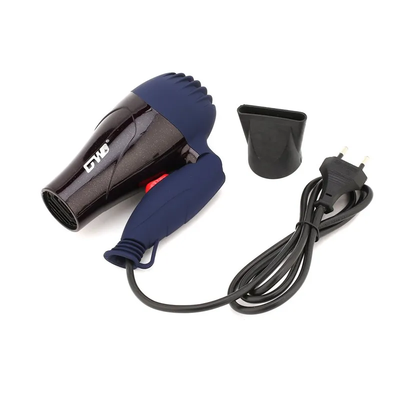1500W Portable Mini Hair Blower Collecting Nozzle 220V EU Plug Foldable Traveller Household Electric Hair Dryer GW555 Dryer