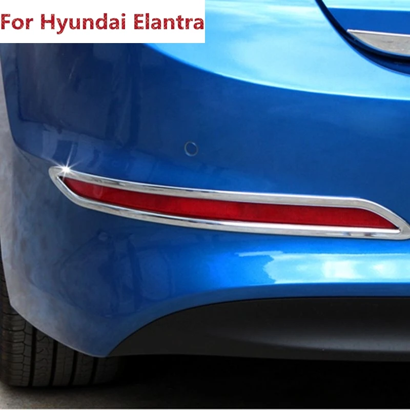 Для Hyundai Elantra Avante 2016 2017 Sedan 2 шт. задний противотуманный фонарь с колпачком для