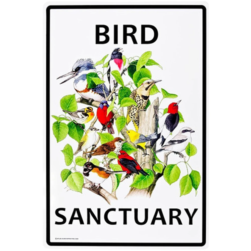 

Bird Vintage Metal Tin Signs Home Bar Club Pub Metal House Decorative Metal Plates Wall Stickers Poster, 1001(691)
