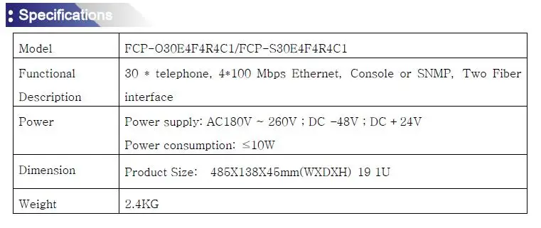 30Ch телефон по оптоволокну PCM FXO/FXS оптический мультиплексор, SM, SX, 20 км, FC, один адаптер питания, 19 дюймов стойки 30 мультиплексор речи