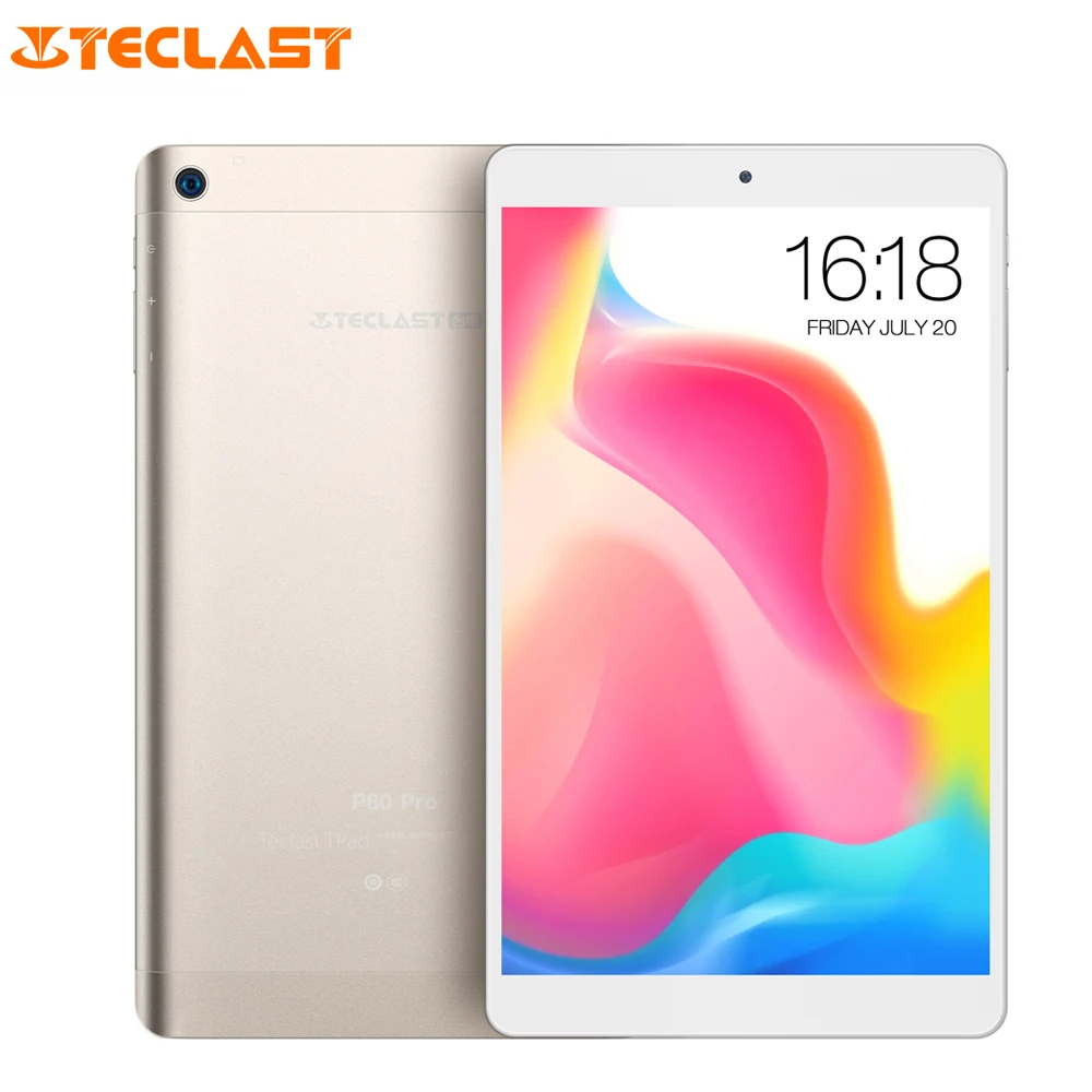 

Original Teclast P80 Pro Tablet PC 8.0'' Android 7.0 MTK8163 Quad Core 1.3GHz 16GB/32GB ROM Dual Cams Dual WiFi HDMI Tablets PC