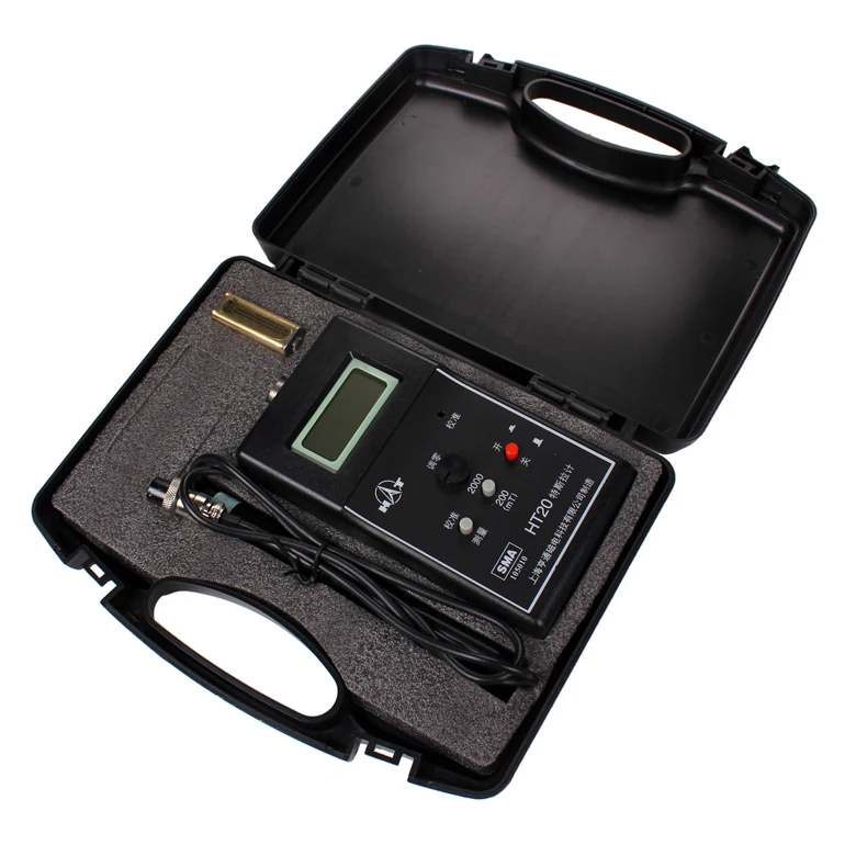 Gauss meter Handheld digital Tesla meter Fluxmeter Surface magnetic field tester HT20